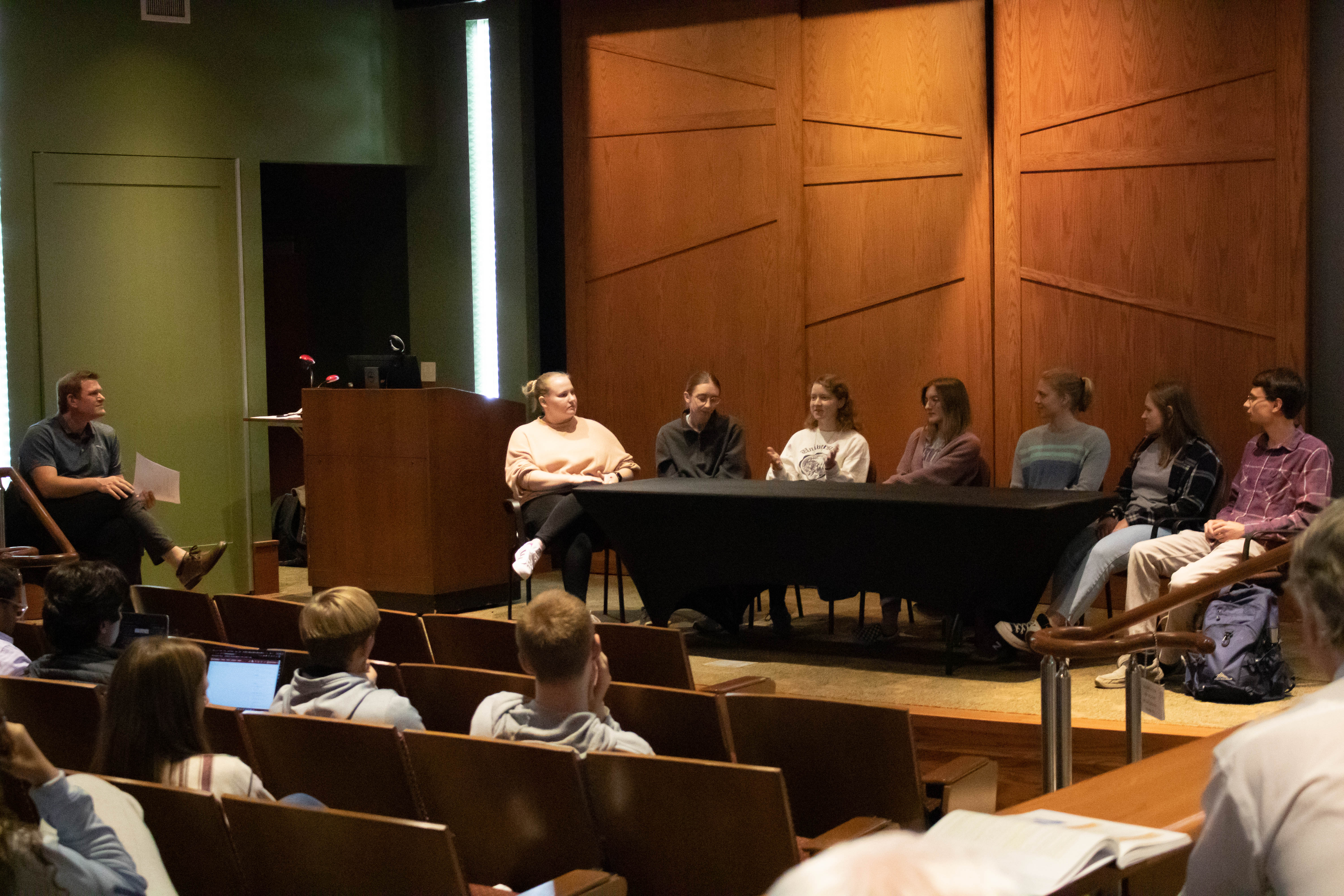 Boyer students participate in summer internship panel