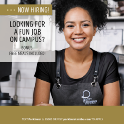 Dining on campus job 